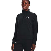 Under Armour Felpa Fz Rival Donna Nero | NonSoloSport