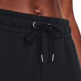 Under Armour Jogger Essential Fleece Donna Nero | NonSoloSport