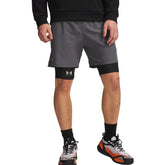 Shorts Uomo Under Armour Vanish Woven Grigio | NonSoloSport