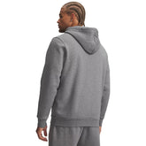 Felpa Uomo Under Armour Icon Fleece Grigio Bianco | NonSoloSport