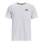 T-Shirt Uomo Under Armour Logo Embroidered Heavyweight Bianco | NonSoloSport
