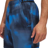 Shorts Uomo Under Armour Vanish Woven Printed Blu Nero | NonSoloSport