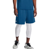 Under Armour Shorts Tech Wordmark Graphic Uomo Blu | NonSoloSport