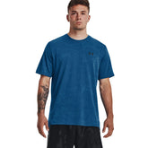 T-Shirt Uomo Under Armour Manica Corta Jacquard Tech Vent Rosso | NonSoloSport