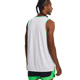 Under Armour Canotta Baseline Reversible Uomo Verde Bianco | NonSoloSport