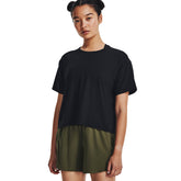 Under Armour T-Shirt Motion Donna Nero | NonSoloSport