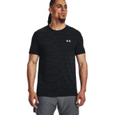Under Armour T-Shirt Seamless Ripple Uomo Nero | NonSoloSport