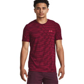Under Armour T-Shirt Seamless Ripple Uomo Nero | NonSoloSport