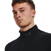 Under Armour Maglia Qualifier Run ½ Zip Uomo Nero | NonSoloSport