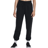 Under Armour Pantaloni Rival Fleece Oversized Donna Nero | NonSoloSport