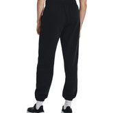 Under Armour Pantaloni Rival Fleece Oversized Donna Nero | NonSoloSport