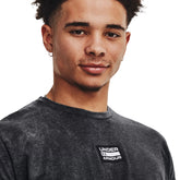Under Armour T-Shirt Elevated Core Wash Uomo Nero | NonSoloSport