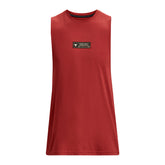 Under Armour Canotta Project Rock ST Dagger Uomo Rosso | NonSoloSport