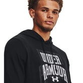 Under Armour Felpa Rival Terry Graphic Uomo Nero | NonSoloSport