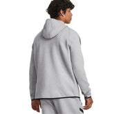 Under Armour Felpa Unstoppable Fleece Full Zip Uomo Grigio | NonSoloSport