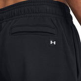 Under Armour Pantaloni Project Rock Rival Fleece Uomo Nero | NonSoloSport