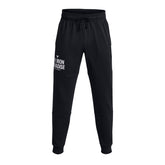 Under Armour Pantaloni Project Rock Rival Fleece Uomo Nero | NonSoloSport