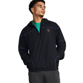 Under Armour Giacca Project Rock Anorak Uomo Nero | NonSoloSport