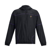 Under Armour Giacca Project Rock Anorak Uomo Nero | NonSoloSport