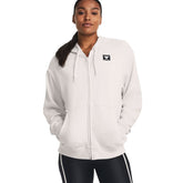 Under Armour Felpa Project Rock Heavyweight Donna Bianco | NonSoloSport