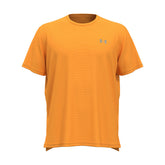 T-Shirt Uomo Under Armour Ua Streaker Arancione | NonSoloSport