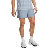 Shorts Uomo Under Armour Launch Azzurro Lime | NonSoloSport