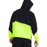 Giacca Uomo Under Armour Legacy Windbreaker Black High Vis Yellow | NonSoloSport