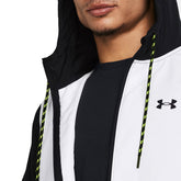Giacca Uomo Under Armour Legacy Windbreaker Black High Vis Yellow | NonSoloSport