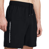 Under Armour Shorts Woven Wordmark Uomo Nero | NonSoloSport