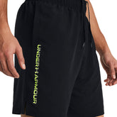 Under Armour Shorts Woven Wordmark Uomo Nero | NonSoloSport