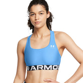 Reggiseno Sportivo Donna Under Armour HeatGear Azzurro | NonSoloSport