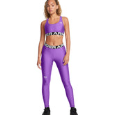 Leggings Donna Under Armour HeatGear Lilla | NonSoloSport