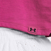 Under Armour T-Shirt Campus Boxy Crop Donna Fucsia | NonSoloSport