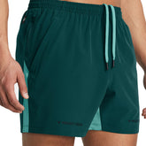 Under Armour Shorts Project Rock Ultimate 5" Uomo Verde | NonSoloSport