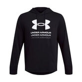 Under Armour Felpa Rival Terry Graphic Uomo Nero | NonSoloSport
