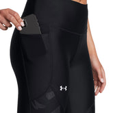 Leggings Donna Under Armour Tech Printed Panel Ankle Nero Grigio | NonSoloSport