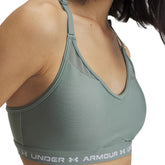 Reggiseno Sportivo Donna Under Armour Crossback Low Verde | NonSoloSport