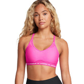 Bra Donna Under Armour Crossback Low Rosa | NonSoloSport