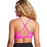 Bra Donna Under Armour Crossback Low Rosa | NonSoloSport