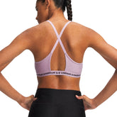Reggiseno Sportivo Donna Under Armour Crossback Low Lilla Viola | NonSoloSport
