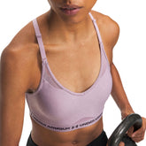 Reggiseno Sportivo Donna Under Armour Crossback Low Lilla Viola | NonSoloSport