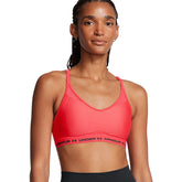 Bra Donna Under Armour Crossback Low Rosso | NonSoloSport