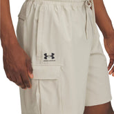 Shorts Cargo Uomo Under Armour Vibe Woven Beige | NonSoloSport