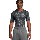 T-Shirt Uomo Under Armour HeatGear Printed Nero | NonSoloSport