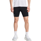 Calzamaglia Uomo Under Armour Launch Nero Bianco | NonSoloSport