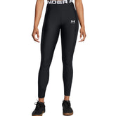 Leggings Donna Under Armour HeatGear Rib Nero | NonSoloSport