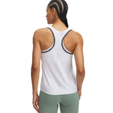 Canotta Donna Under Armour Tech Knockout Bianco Nero | NonSoloSport