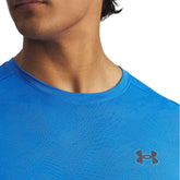 T-Shirt Uomo Under Armour Tech Vent Jacquard Blu Nero | NonSoloSport