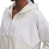 Giacca Donna Under Armour Rival Woven Bianco Beige | NonSoloSport