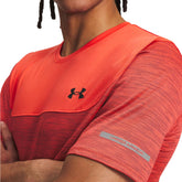 T-Shirt Uomo Under Armour Tech Utility Rosso Nero | NonSoloSport